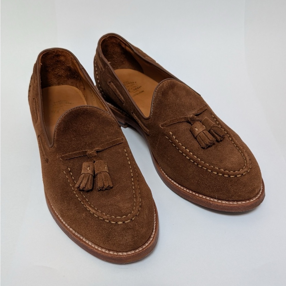 J Crew Suede Tassel Loafers - worn once